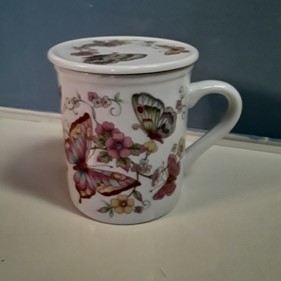 Mug with lid Tuscany collection - Picture 2 of 6